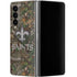NFL New Orleans Saints Realtree Xtra Green Camo Galaxy Z Fold4 5G Skin