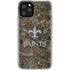 NFL New Orleans Saints Realtree Xtra Green Camo iPhone 11 Pro Clear Case