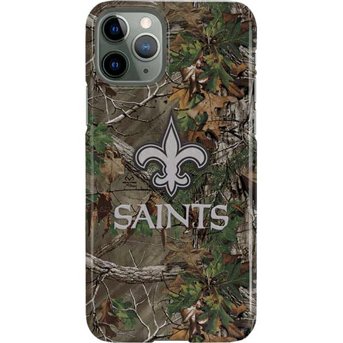 NFL New Orleans Saints Realtree Xtra Green Camo iPhone 11 Pro Lite Case