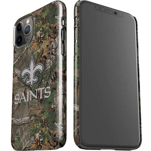 NFL New Orleans Saints Realtree Xtra Green Camo iPhone 11 Pro Lite Case