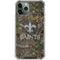 NFL New Orleans Saints Realtree Xtra Green Camo iPhone 11 Pro Max Clear Case