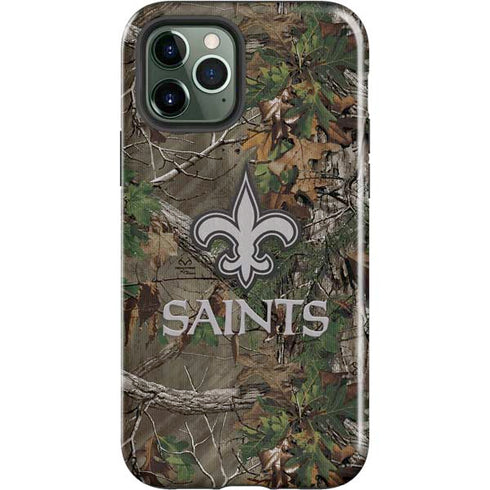 NFL New Orleans Saints Realtree Xtra Green Camo iPhone 12 Pro Impact Case