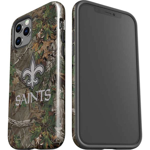 NFL New Orleans Saints Realtree Xtra Green Camo iPhone 12 Pro Impact Case