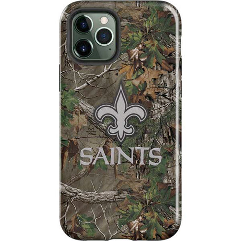 NFL New Orleans Saints Realtree Xtra Green Camo iPhone 12 Pro Max Impact Case