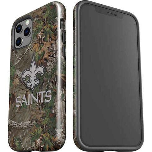 NFL New Orleans Saints Realtree Xtra Green Camo iPhone 12 Pro Max Impact Case