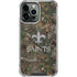 NFL New Orleans Saints Realtree Xtra Green Camo iPhone 13 Pro Max Clear Case