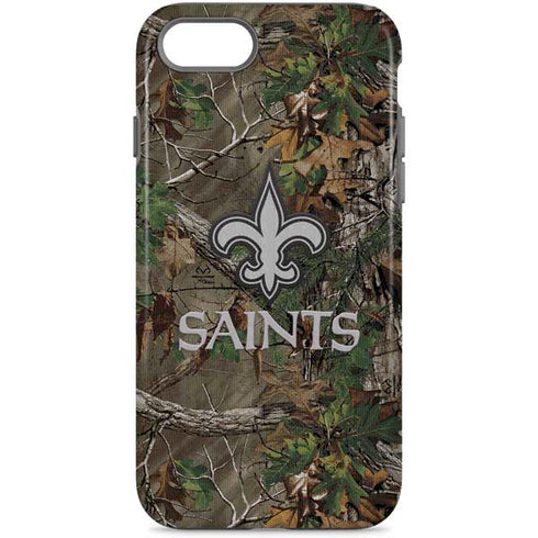 NFL New Orleans Saints Realtree Xtra Green Camo iPhone 8 Pro Case