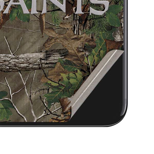 NFL New Orleans Saints Realtree Xtra Green Camo iPhone SE (2nd & 3rd Gen) Skin