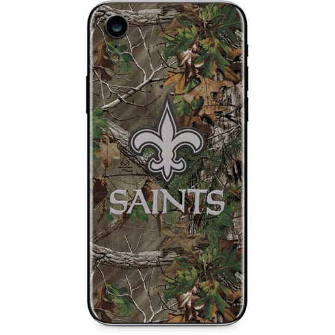 NFL New Orleans Saints Realtree Xtra Green Camo iPhone XR Skin