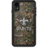 NFL New Orleans Saints Realtree Xtra Green Camo iPhone XR Waterproof Case