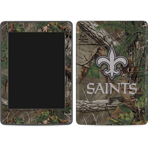 NFL New Orleans Saints Realtree Xtra Green Camo Amazon Kindle Skin