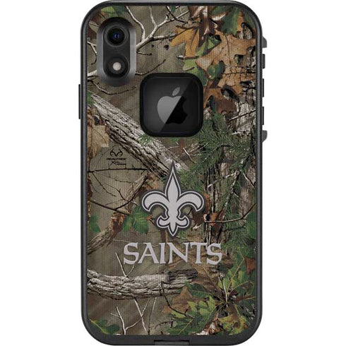 NFL New Orleans Saints Realtree Xtra Green Camo LifeProof Fre iPhone Skin