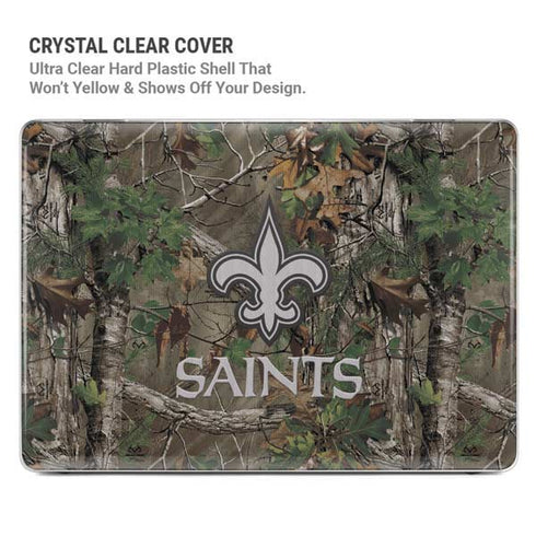 NFL New Orleans Saints Realtree Xtra Green Camo MacBook Air 13in M1 (2021) Case plus Skin