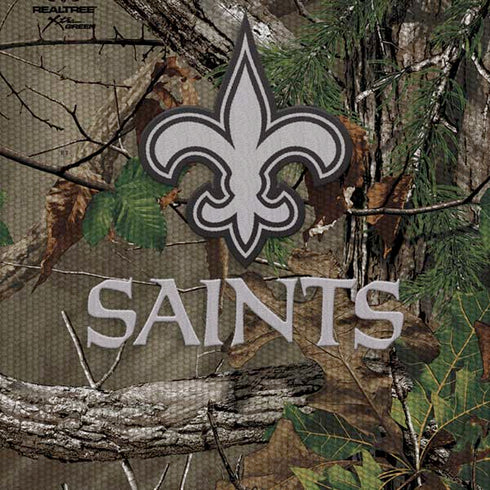 NFL New Orleans Saints Realtree Xtra Green Camo Moto E5 Play Skin