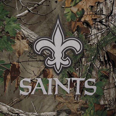 NFL New Orleans Saints Realtree Xtra Green Camo Moto G6 Skin