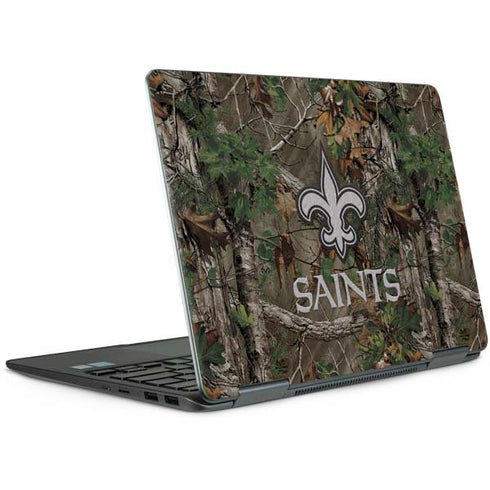 NFL New Orleans Saints Realtree Xtra Green Camo Notebook 9 Pro 13in (2017) Skin