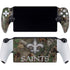 NFL New Orleans Saints Realtree Xtra Green Camo PlayStation Portal Remote Player Skin