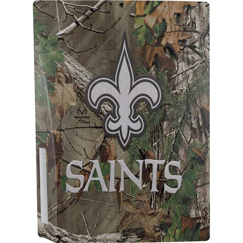 NFL New Orleans Saints Realtree Xtra Green Camo PS5 Bundle Skin