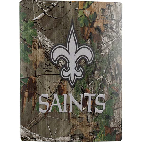 NFL New Orleans Saints Realtree Xtra Green Camo PS5 Digital Edition Bundle Skin
