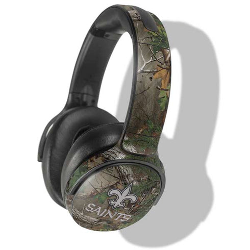 NFL New Orleans Saints Realtree Xtra Green Camo Skullcandy Venue Skin