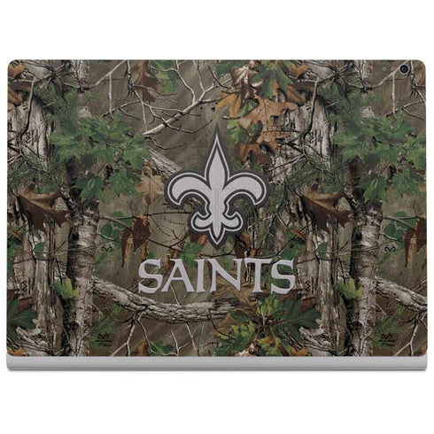 NFL New Orleans Saints Realtree Xtra Green Camo Surface Book 2 13.5in Skin