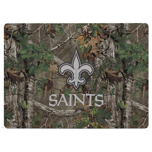 NFL New Orleans Saints Realtree Xtra Green Camo Surface Laptop 3 13.5in Skin