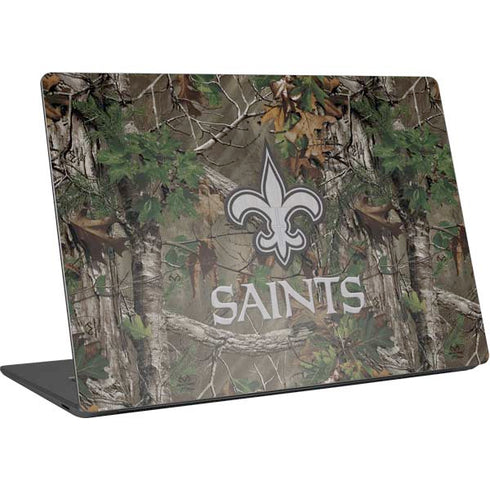 NFL New Orleans Saints Realtree Xtra Green Camo Surface Laptop 4 15in Skin