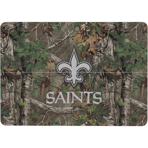 NFL New Orleans Saints Realtree Xtra Green Camo Surface Laptop Studio Skin