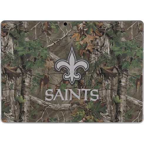 NFL New Orleans Saints Realtree Xtra Green Camo Surface Pro 9 Skin