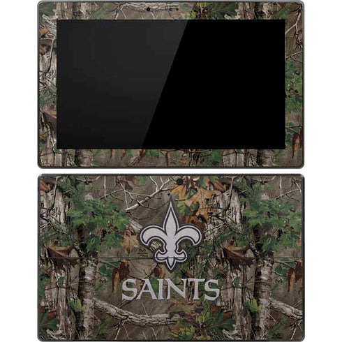 NFL New Orleans Saints Realtree Xtra Green Camo Surface Pro Tablet Skin