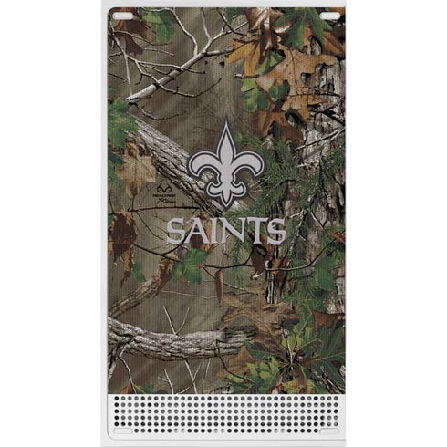 NFL New Orleans Saints Realtree Xtra Green Camo Xbox Series S Skins