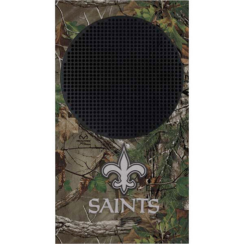 NFL New Orleans Saints Realtree Xtra Green Camo Xbox Series S Console Skin