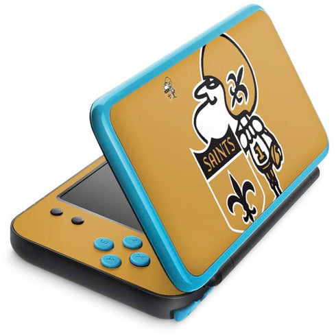 NFL New Orleans Saints Retro Logo Nintendo 2DS XL (2017) Skin