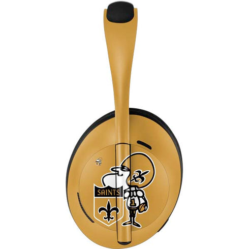 NFL New Orleans Saints Retro Logo Bose Noise Cancelling Headphones 700 Skin
