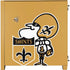 NFL New Orleans Saints Retro Logo Corsair 4000D Tempered Glass Mid-Tower ATX Case Skin