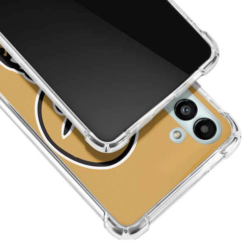 NFL New Orleans Saints Retro Logo Galaxy A13 5G Clear Case