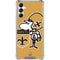 NFL New Orleans Saints Retro Logo Galaxy A14 5G Clear Case