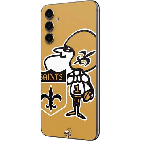 NFL New Orleans Saints Retro Logo Galaxy A14 5G Skin