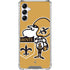 NFL New Orleans Saints Retro Logo Galaxy A15 5G Clear Case
