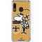 NFL New Orleans Saints Retro Logo Galaxy A30 Clear Case