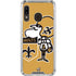 NFL New Orleans Saints Retro Logo Galaxy A30 Clear Case