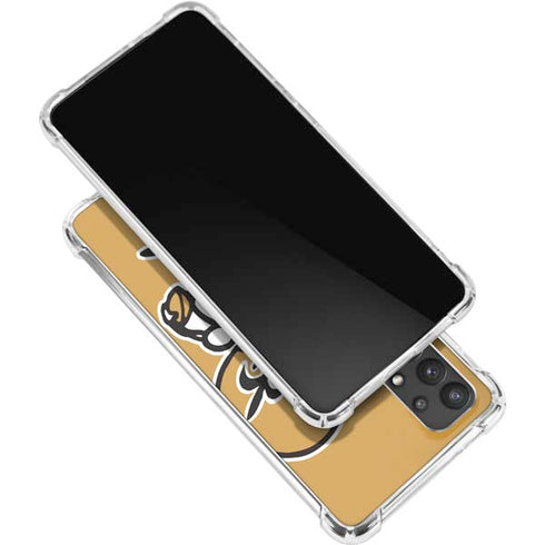 NFL New Orleans Saints Retro Logo Galaxy A32 5G Clear Case