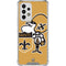 NFL New Orleans Saints Retro Logo Galaxy A53 5G Clear Case