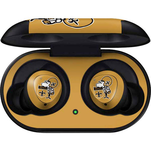 NFL New Orleans Saints Retro Logo Galaxy Buds Skin