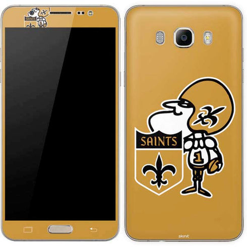 NFL New Orleans Saints Retro Logo Galaxy J7 Skin