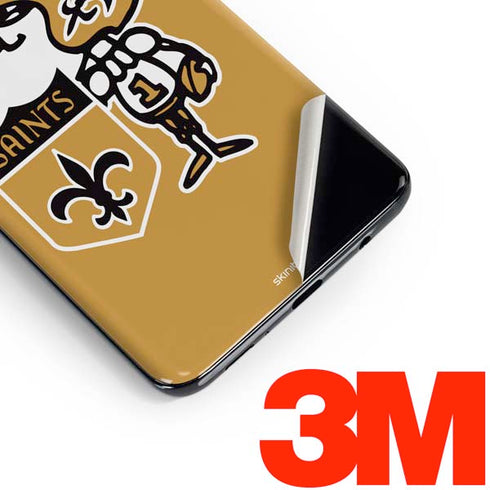 NFL New Orleans Saints Retro Logo Galaxy S10e Skin