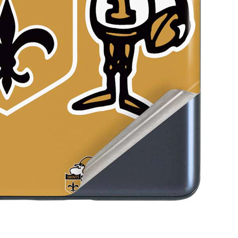 NFL New Orleans Saints Retro Logo Galaxy S20 Fan Edition Skin