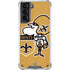 NFL New Orleans Saints Retro Logo Galaxy S21 5G Clear Case