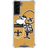 NFL New Orleans Saints Retro Logo Galaxy S21 FE Clear Case