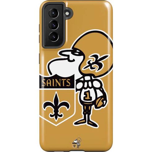 NFL New Orleans Saints Retro Logo Galaxy S21 Plus 5G Pro Case